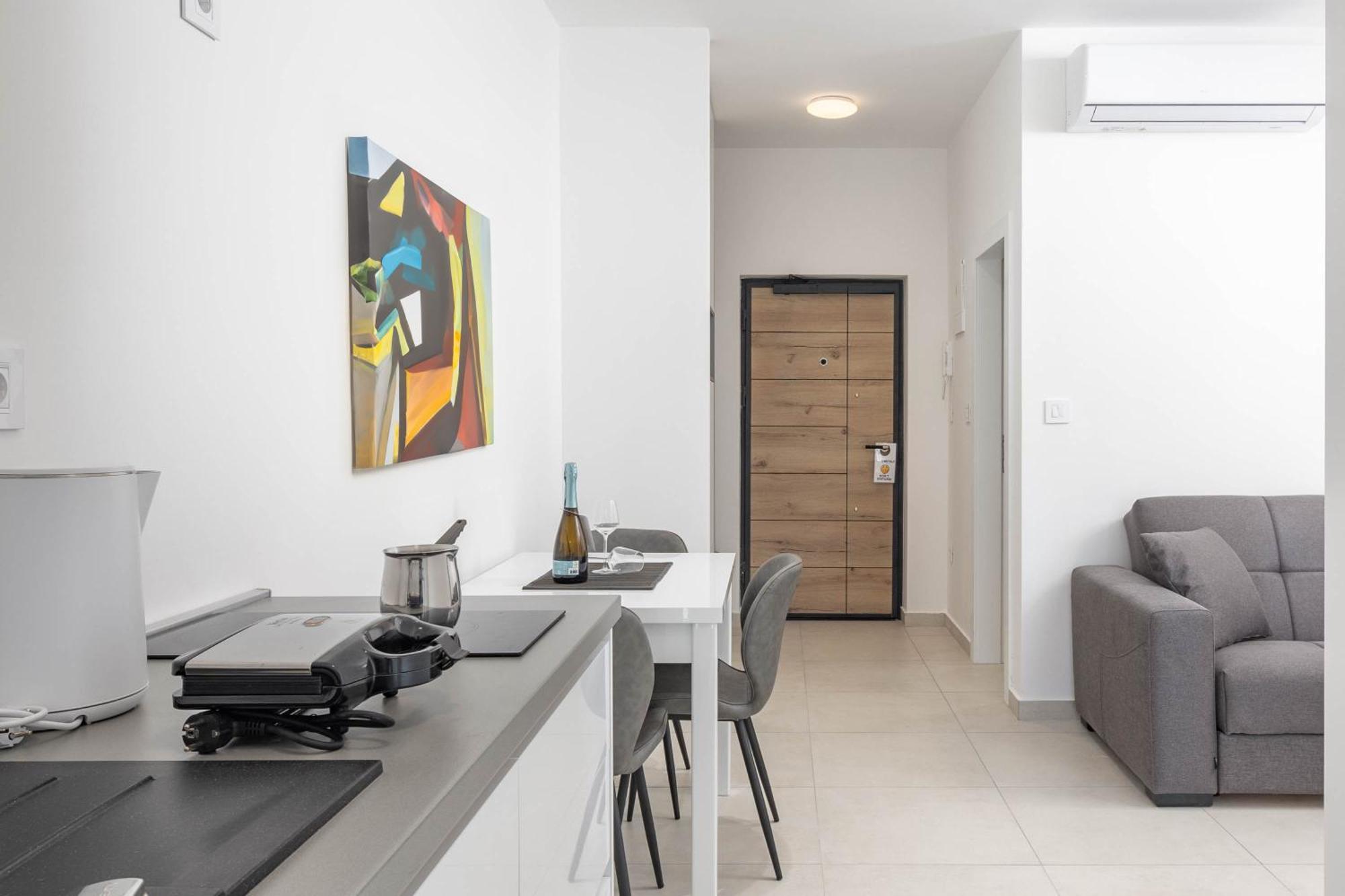 Seafront Villa Andrijana - Happy Rentals Plomin Exterior foto