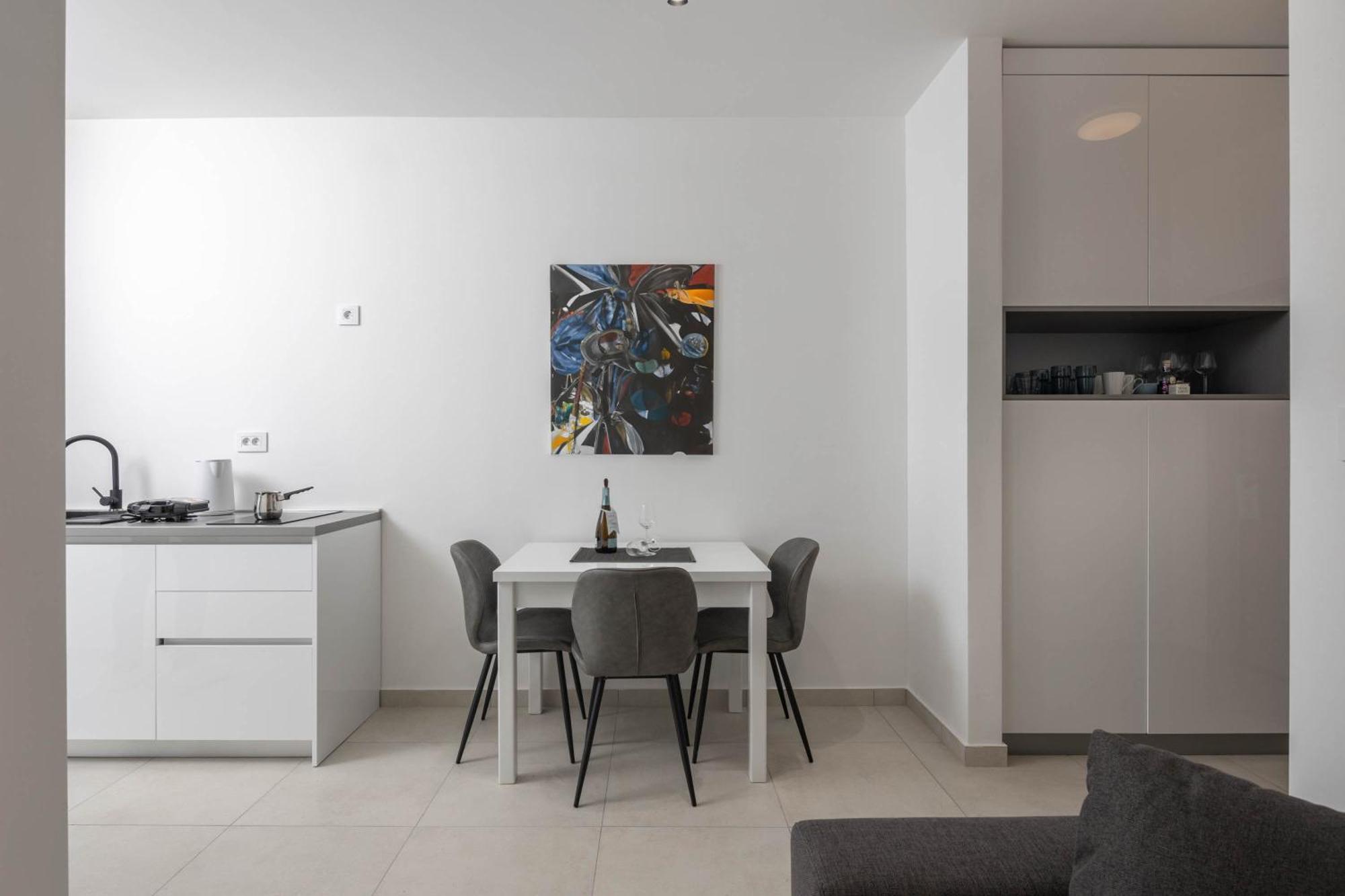 Seafront Villa Andrijana - Happy Rentals Plomin Exterior foto
